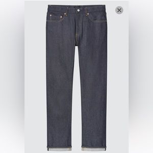 Uniqlo Selvedge Regular Fit Jeans 35x34 men’s denim long